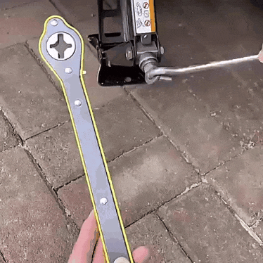 Universal Smart Wrench (Long Handle 360° Forward and Reverse - Only Wrench)
